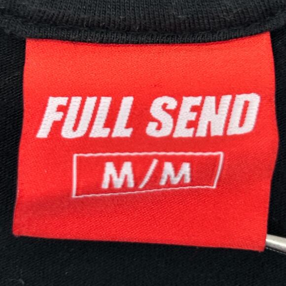 Full Send Nelk Boys T Shirt Black Out Season A Sends Brewin Palm Tree M Medium - Picture 5 of 7